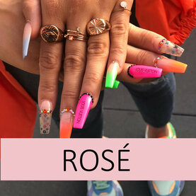 Rosékleurig