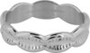 Charmin&rsquo;s Ring Kauri Schelpen Staal R1246