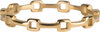 Charmin&rsquo;s goudkleurige stapelring R821 Cool junction goldplated staal