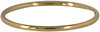 Charmin&rsquo;s goudkleurige Ring Rond Extra Smal 1MM R370