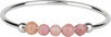 Charmin&#039;s Anxiety Ring Rhodochrosiet Edelsteen Kraal Staal R1311