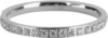Charmin&rsquo;s Stapelring Alliance Witte Kristal  2MM Staal R638