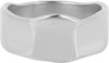 Charmin&#039;s Large Bague Fantaisie Moderne Acier R1390