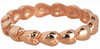 Charmin&rsquo;s Love ring R874 Be Loved Rosegold