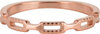 Charmin&#039;s Tiny Ring Half Chain Rosegoud R1117