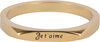 Charmin&#039;s Gold-Colored Petite Signet Ring with Engraving &quot;Je t&#039;aime&quot; Steel R1403 &ndash; A Loving Detail