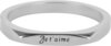 Charmin&#039;s Petite Signet Ring with Engraving &quot;Je t&#039;aime&quot; Steel R1402 &ndash; A Loving Detail