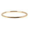 Charmin&rsquo;s goudkleurige stapelring R740 Small Basics Bricks goldplated staal