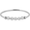 Charmin&#039;s Anxiety Ring NaturalStones Kristal Beads Staal R1318