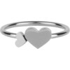 Charmin&rsquo;s Valentijn Love You and Me Heart Steel R1292