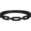 Charmin&#039;s Tiny Ring Half Chain Black R1118