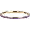 R933 Petite Lila Paars Enamel Goud