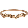 Charmin&rsquo;s vintage ring R917 Leaves Gold