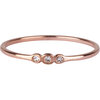 R914 Crystal Trilogy Rosegoud-kleurig