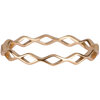Charmin&rsquo;s goudkleurige stapelring R905 Ace Chain Goldplated