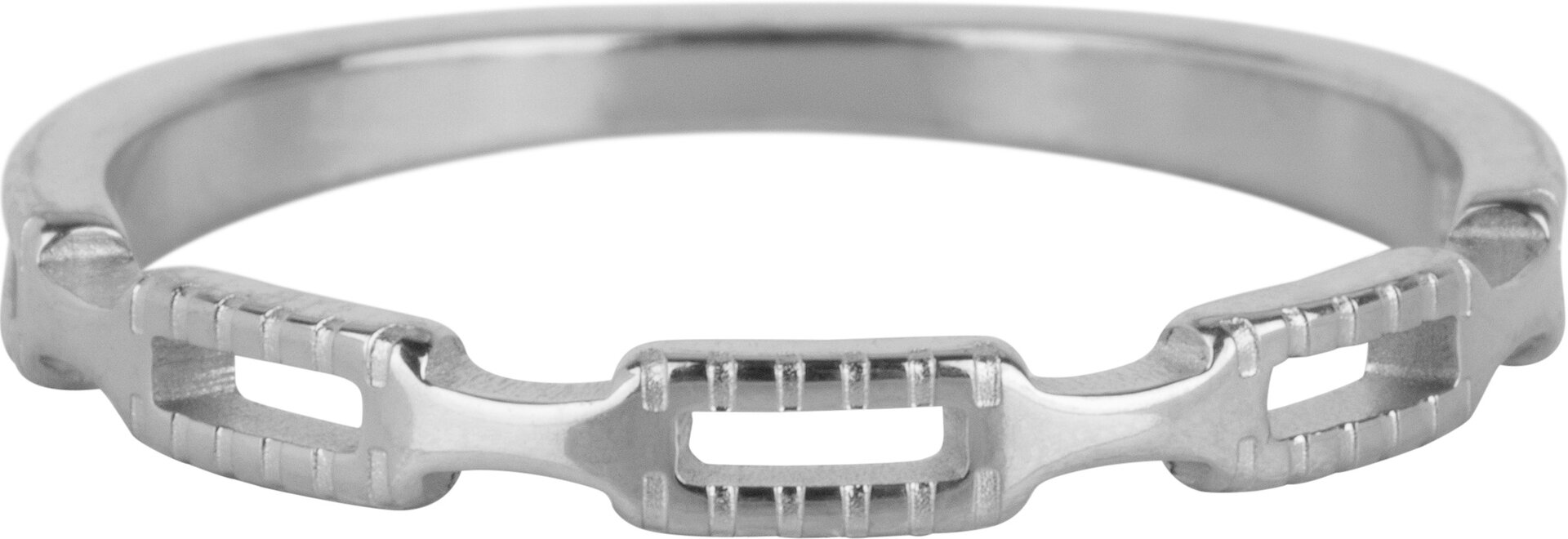 Charmin's Tiny Ring Half Chain Staal R1115