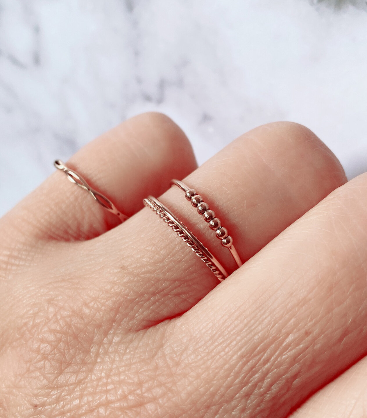 Charmin's Ring Open Gladde Ovaaltjes Staal R1111 