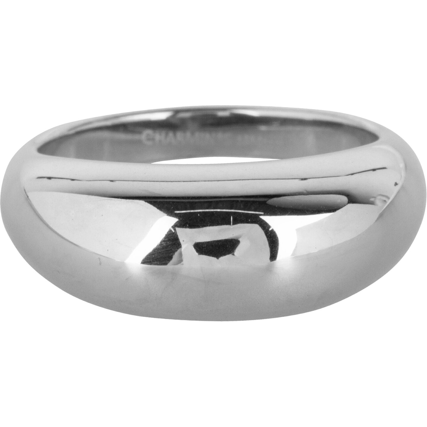 R993 Chunky Smooth Steel Ring
