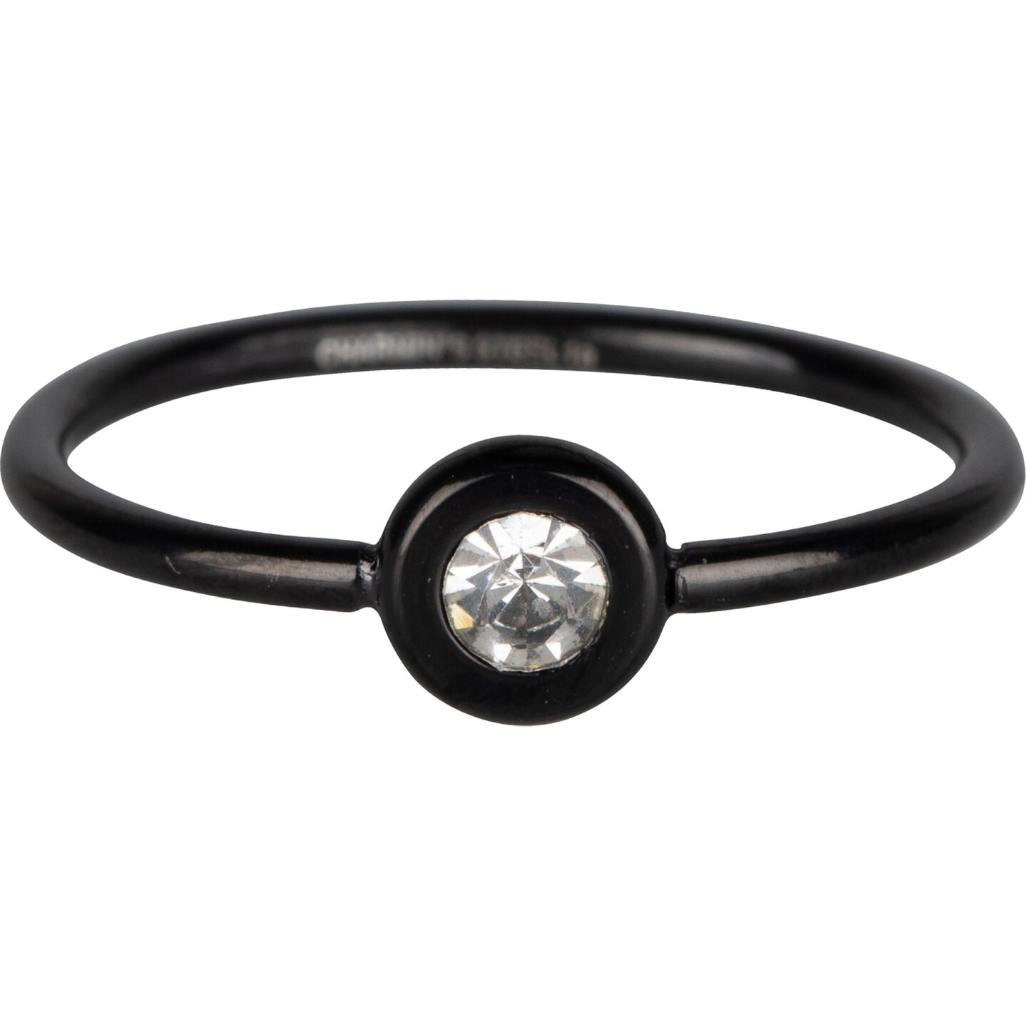 R955 Donut black white crystal