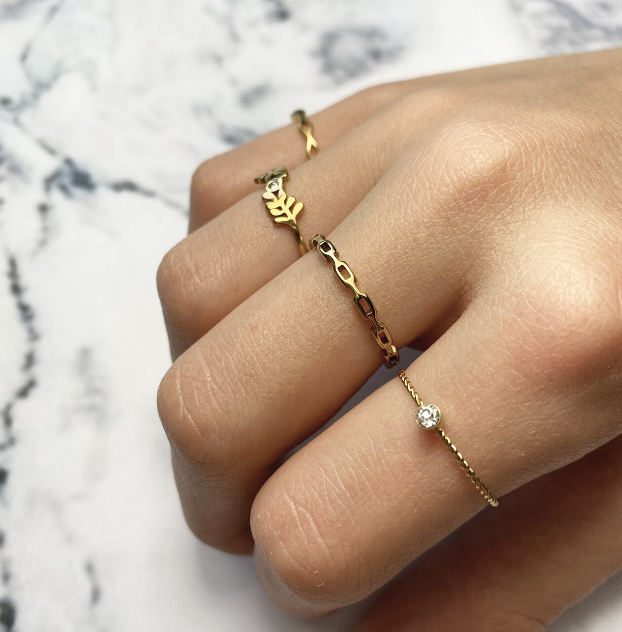 R898 Belcher Chain Staal