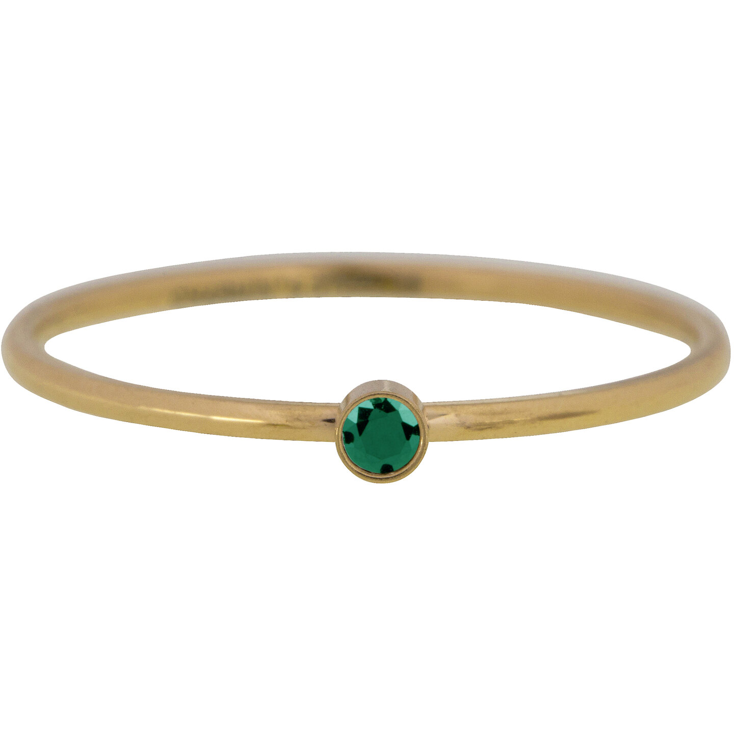 KR96/ 790  Shine Bright Emerald Shiny Gold