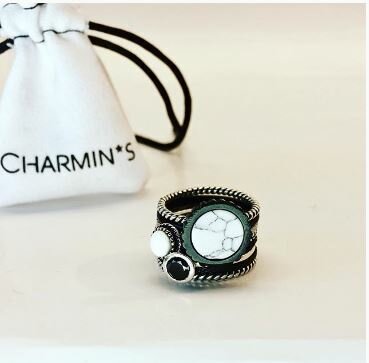 Ring R367 Black 'Sanded'