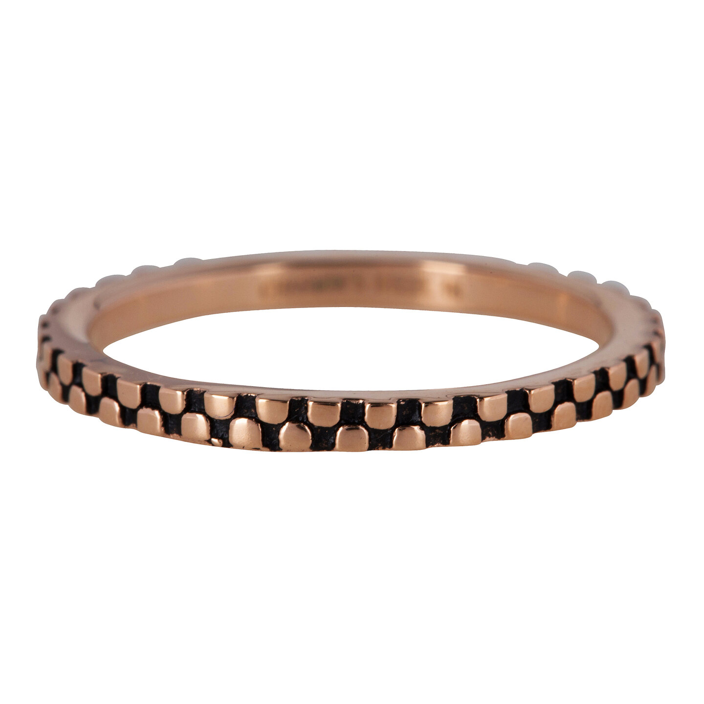 Ring R453 Ros&eacute; 'Pointy Steel'