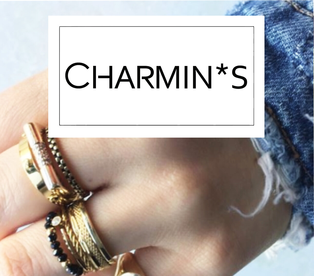 Charmin's ringen staal &amp; gold