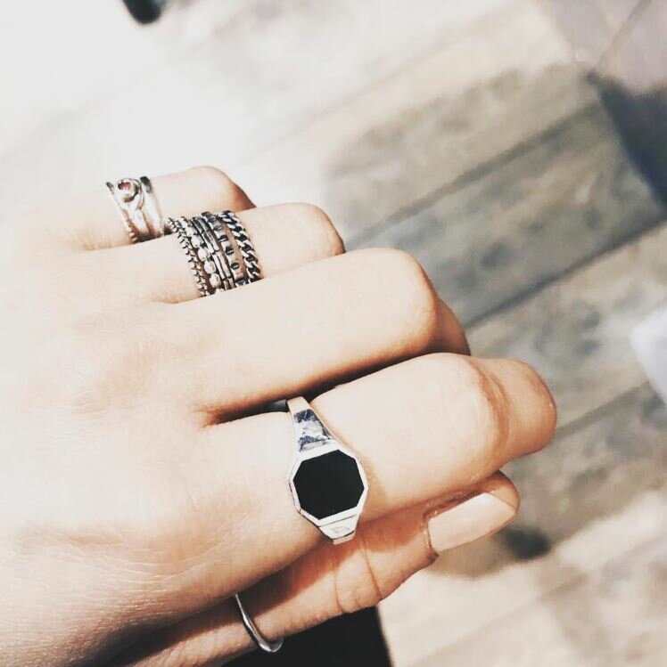 Ring R003 Silver 'Connection'