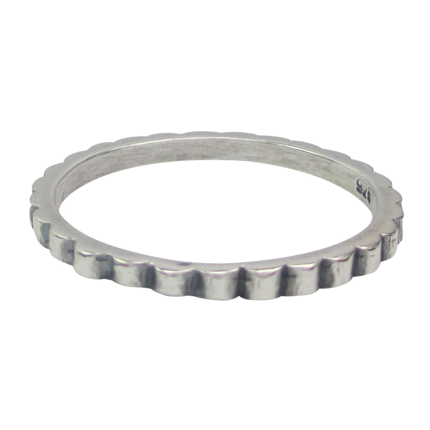 Ring R002 Silver 'Stripes'