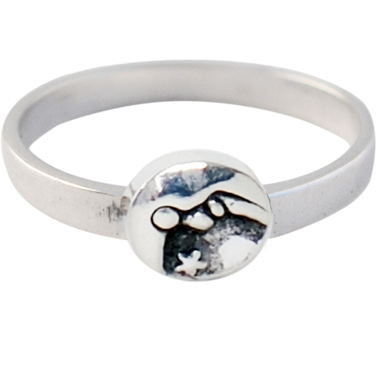 Ring KR40 'Moon And Stars'
