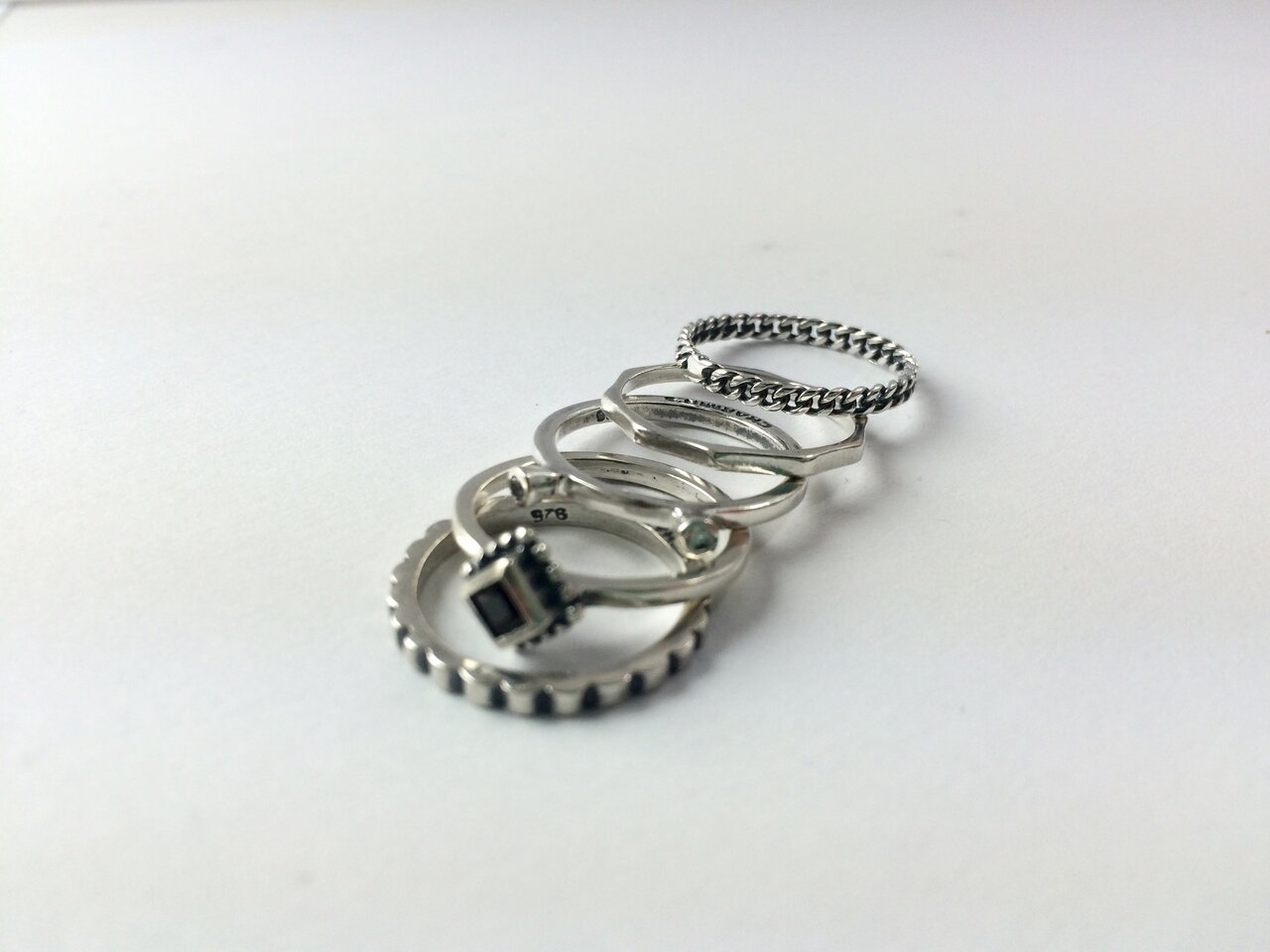Ring R006 Black 'Diamond Ace'