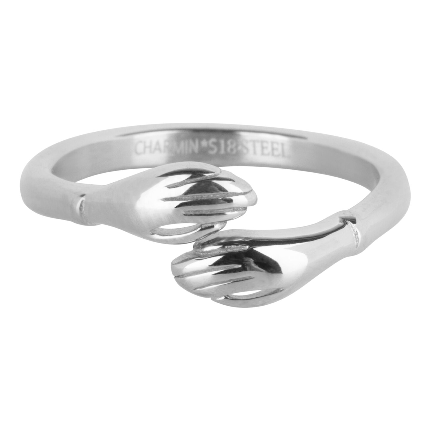 Charmin's Freundschaftsring aus Stahl R1398