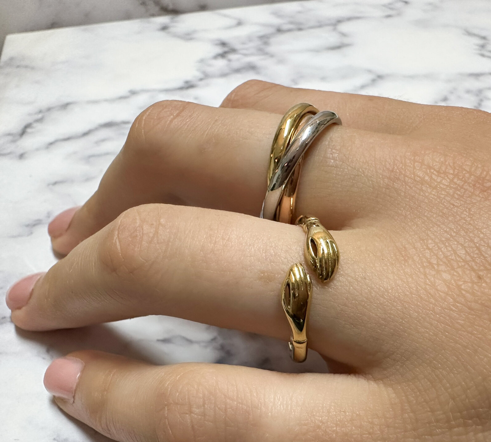 Charmin's Freundschaftsring aus Stahl R1398