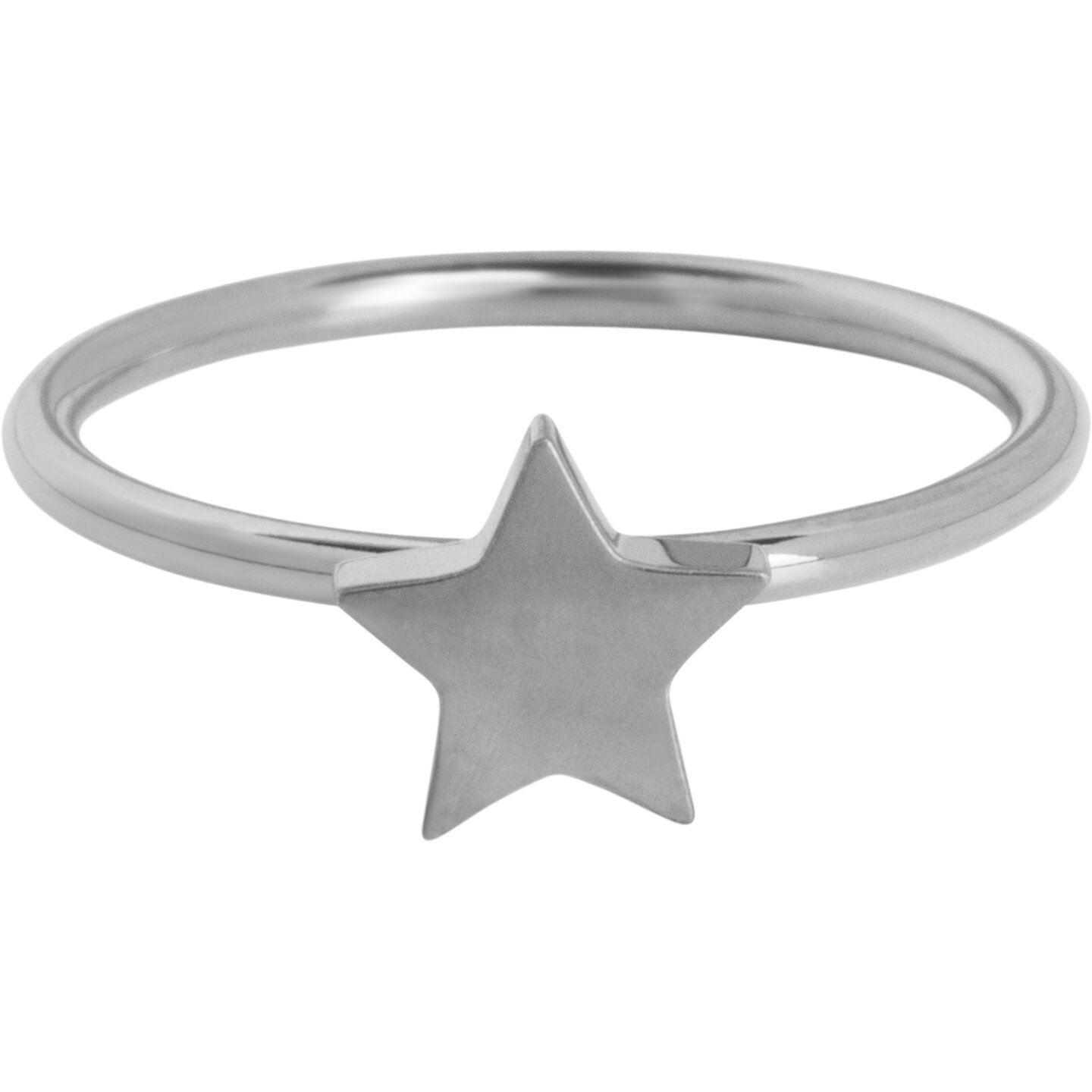 KIDZ Grote Ster Kinderring Staal KR142 &ndash; Een Sterretje voor jou