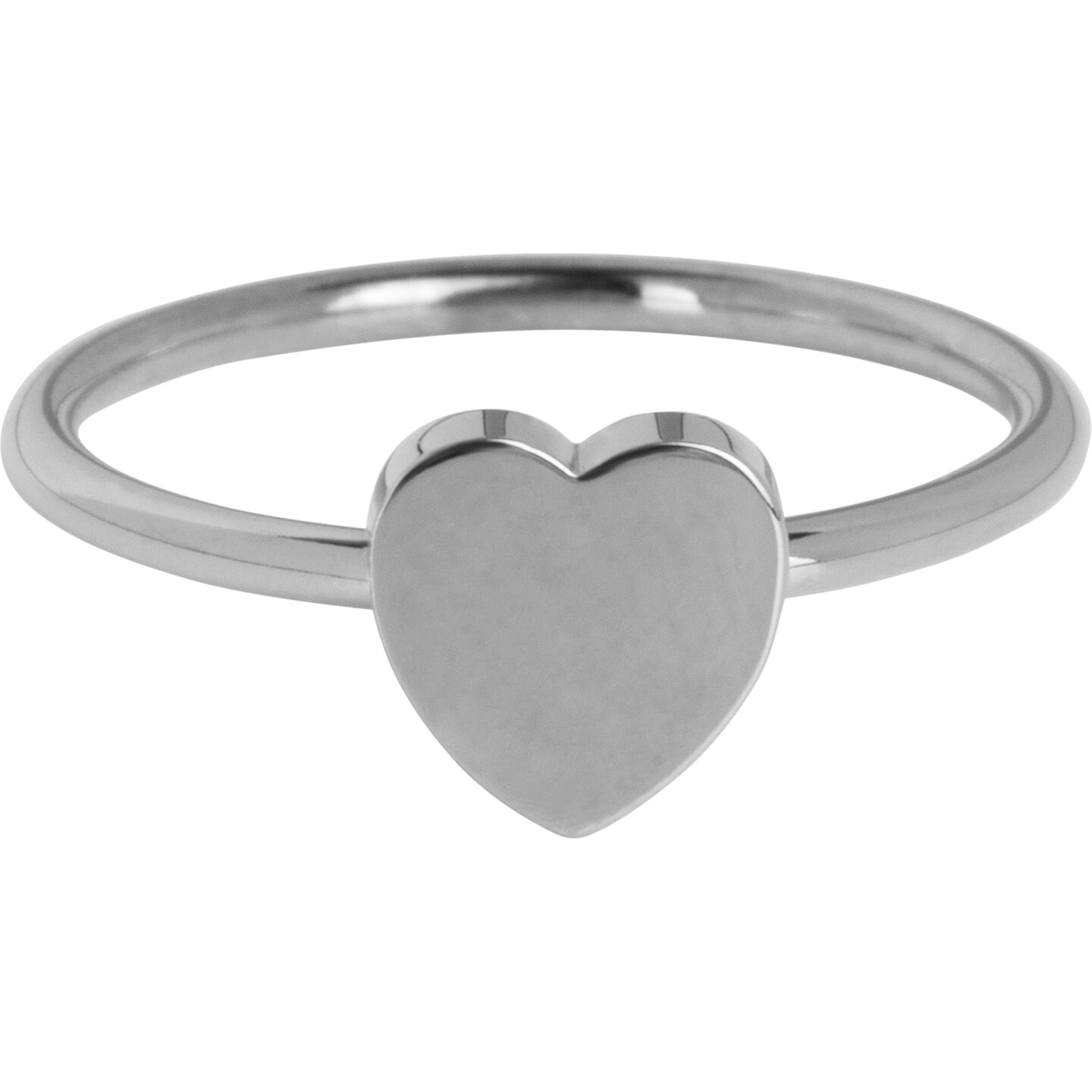 KIDZ Ring Groot Hartje Kinderring Staal KR138 &ndash; Tijdloze Taal van Liefde