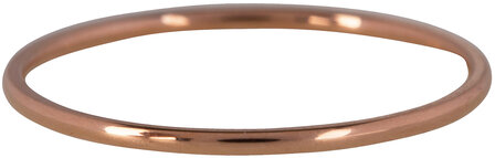 Charmin&amp;#8217;s ros&eacute;goudkleurige stapelring R371 Petite ros&eacute;-goldplated staal