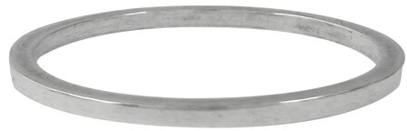 Charmin&amp;#8217;s stapelring zilver R001 Silver &#039;The Base&#039;