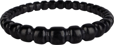 Charmin&rsquo;s statement ring R1060 Balletjes Tabs Lopend Black