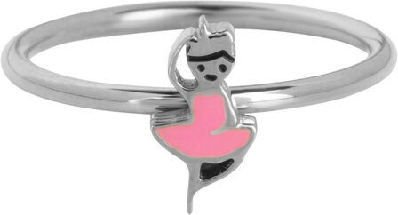 KIDZ Children&#039;s Ring Steel Ballerina with Pink Tutu KR144 &ndash; For Little Ballet Dreams