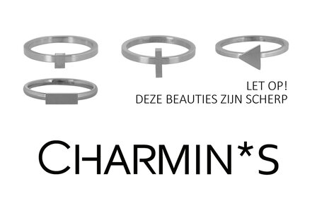 Ring R422 Black &#039;Retangle&#039;