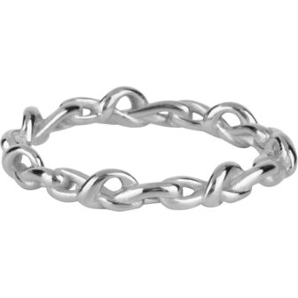 Charmin&rsquo;s Valentijn Love Eternal Knot Steel R1294