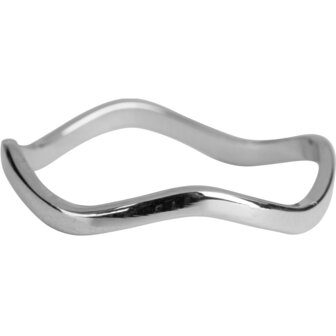 R796 Smooth Waves Shiny Steel