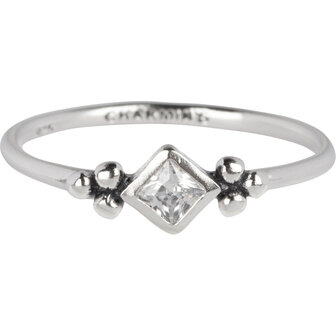 R758 Silver Ornaments Crystal
