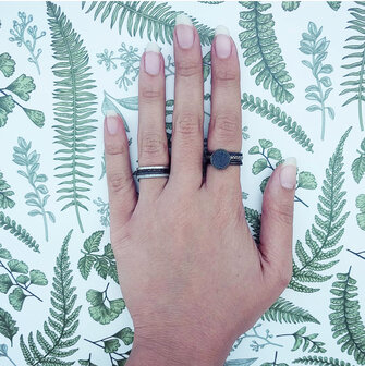 Ring R365 BLACK &#039;Cross&#039;