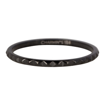 RING R405 BLACK &#039;STEEL NEFERTITI&#039;