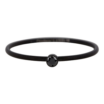 R495 Shine Bright 2.0 Black Steel with black crystal