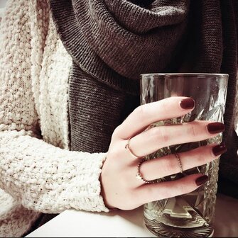Ring R225 Silver &#039;Twisted&#039;
