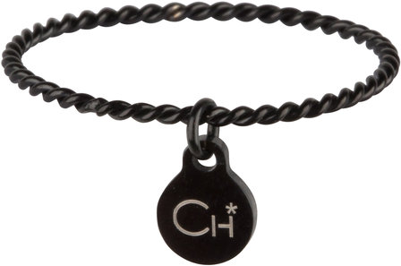 Charmin&amp;#8217;s  R571 Dangling Coin Black Steel