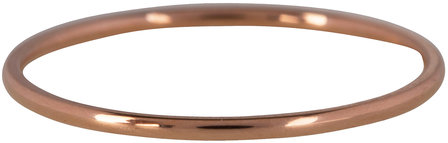 Charmin’s roségoudkleurige stapelring R371 Petite rosé-goldplated staal